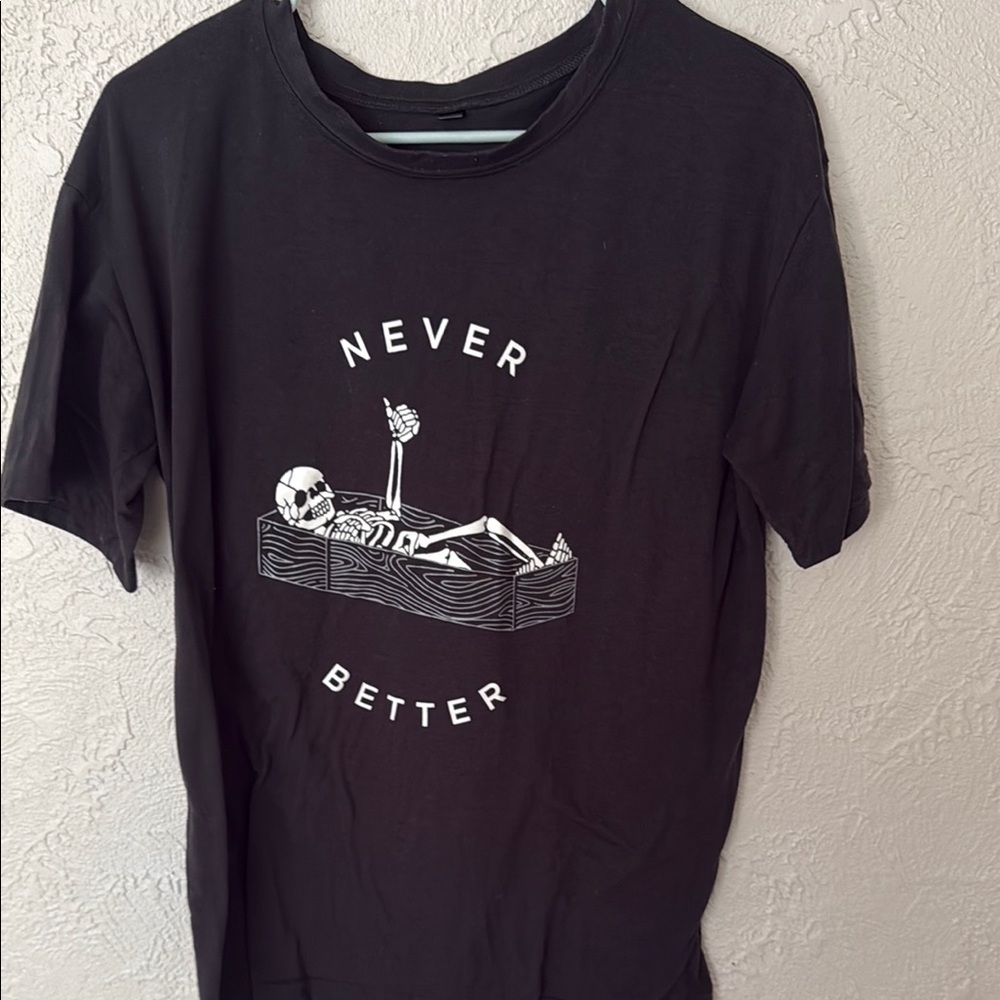 Black Graphic Tee